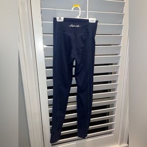 Navy Alphalete Leggings